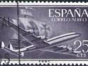 Spain 1955 Transports 25 CTS Violet Edifil 1170. Spain 1955 1170 Nao usado. Uploaded by susofe